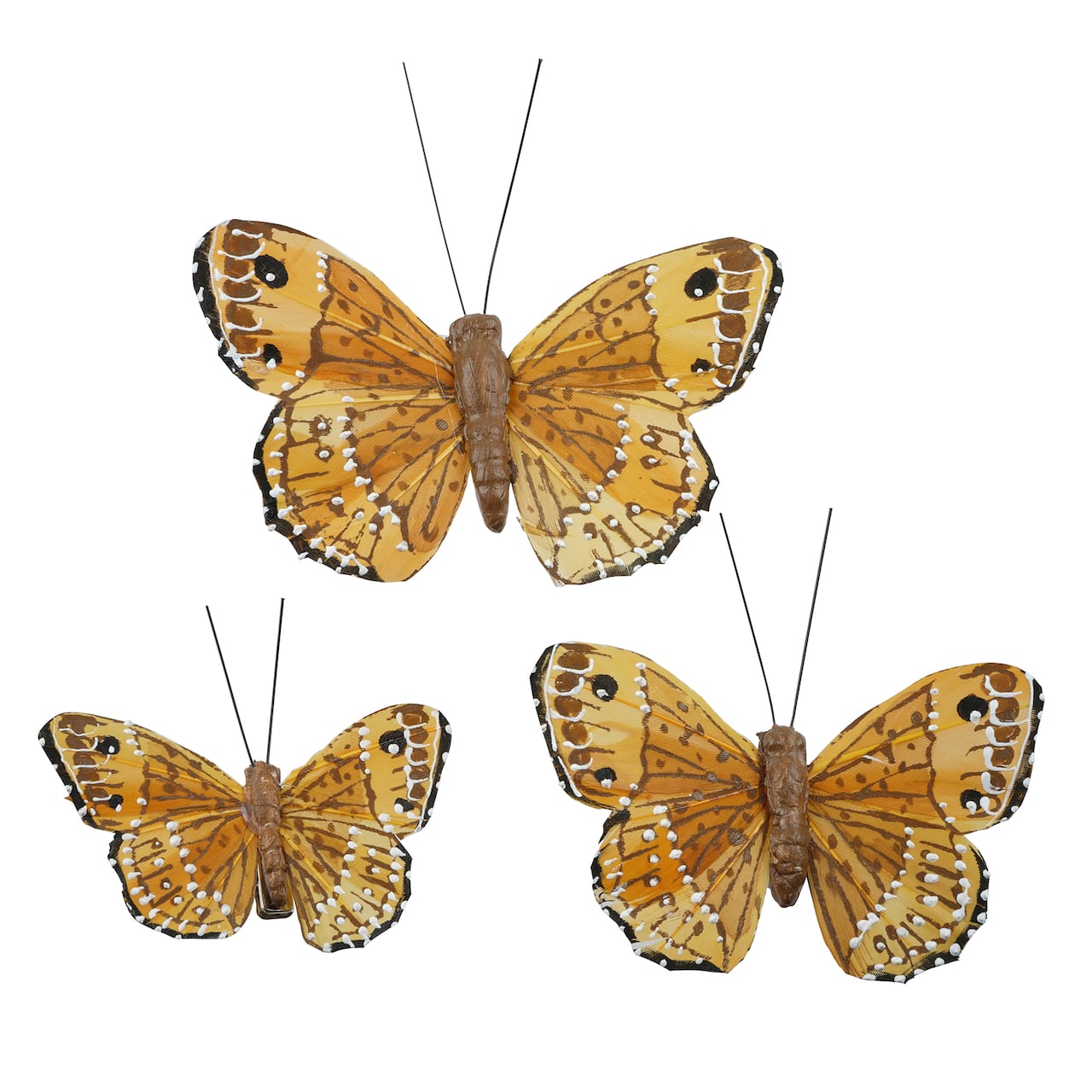 8 Packs: 3 ct. (24 total) Butterfly Embellishments by Ashland®